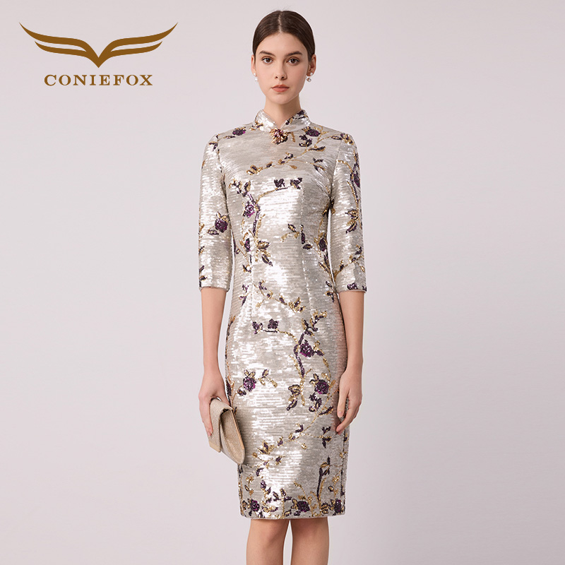 改良旗袍新中式国风连衣裙