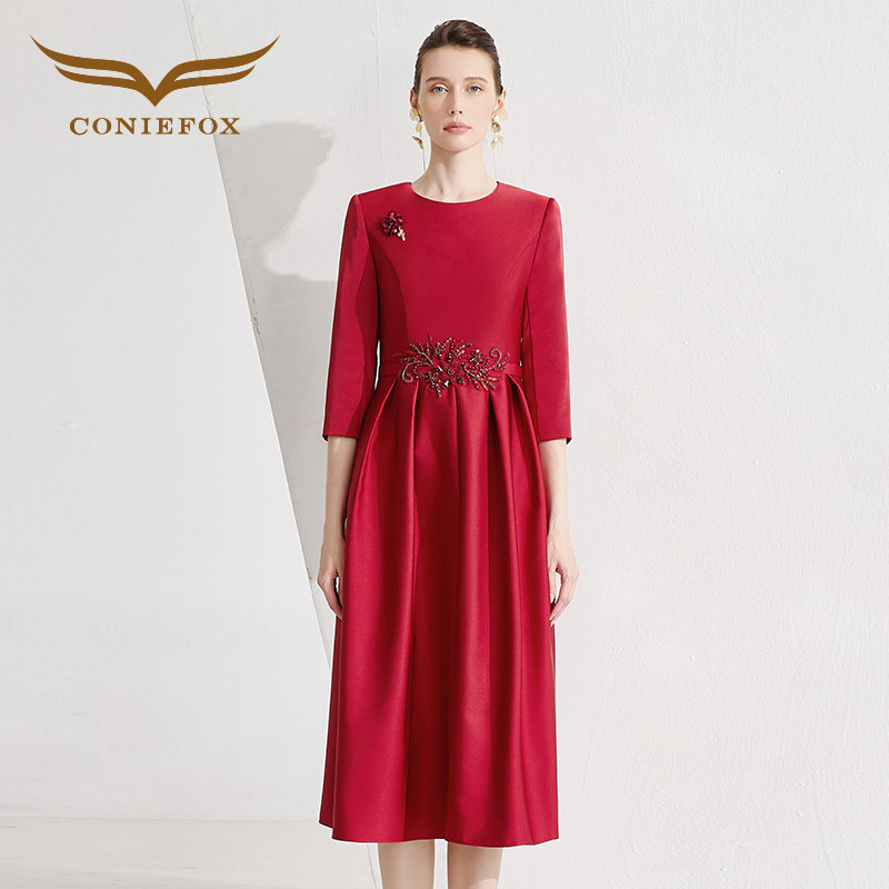 2026新款晚礼服女喜婆婆礼服图片