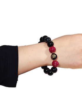 2026年属鸡六合贵人不动尊菩萨龙鸡赴吉瑞朱砂手链手绳男女礼物