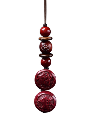 2026年生肖猪亥卯未三合朱砂手串金运多财开运随身手绳兔加羊形