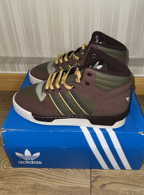 潮包背 现货 Adidas 三叶草男女RIVALRY复古运动休闲鞋 JH9603