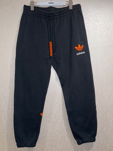 可拆卸魔术粘运动长裤 潮包背 H09344 男款 三叶草 现货 Adidas