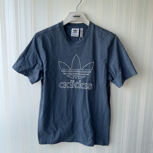 现货 T恤 Adidas 复古LOGO运动休闲短袖 IR8002 三叶草男款 潮包背