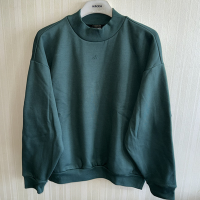 潮包背 现货 Adidas 阿迪达斯篮球系列加绒套头卫衣 IM8421