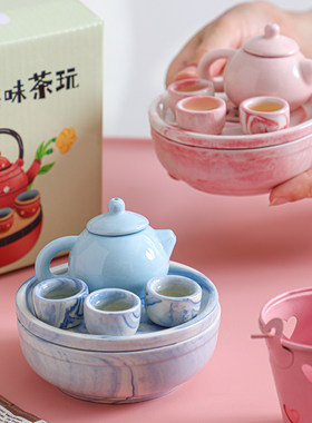 迷你茶壶儿童茶具套装泡茶可喝水
