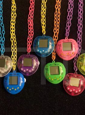 童年回忆电子宠物项链钥