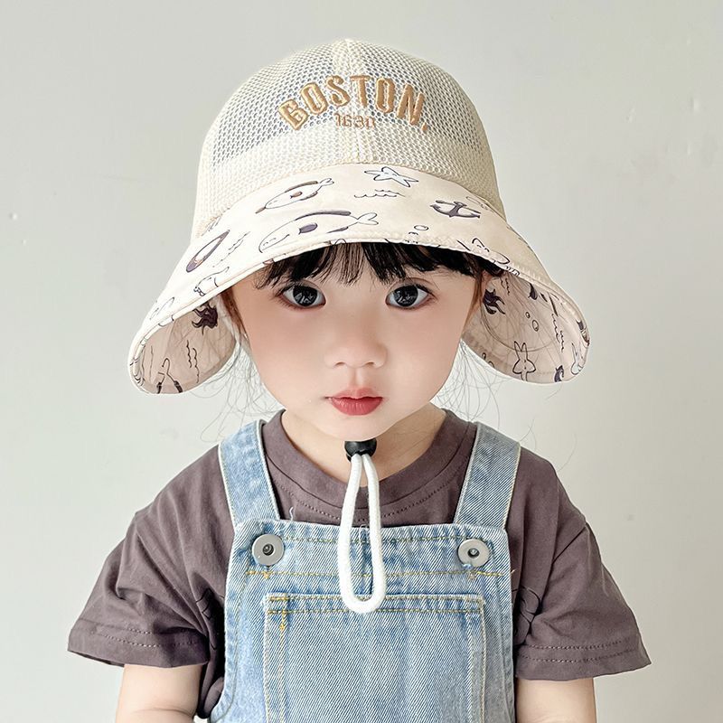 宝宝帽子春夏款婴儿遮阳
