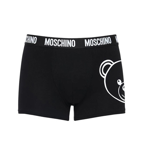 MOSCHINO 莫斯奇诺 男士四角内裤小泰迪熊平角裤短裤 A4723 8112