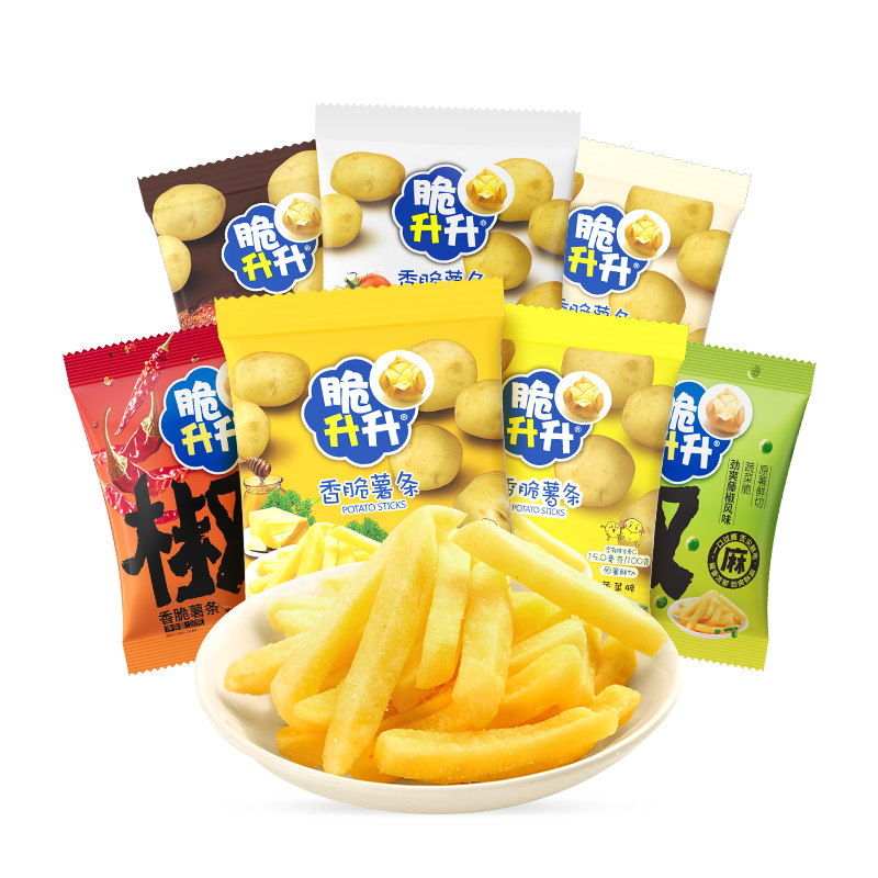 脆升升香脆薯条20g*25袋鲜切薯片蜂蜜黄油生生休闲零食大礼包小吃,零食/坚果/特产,膨化食品,淘宝优惠券,粉丝福利购,淘宝优惠卷