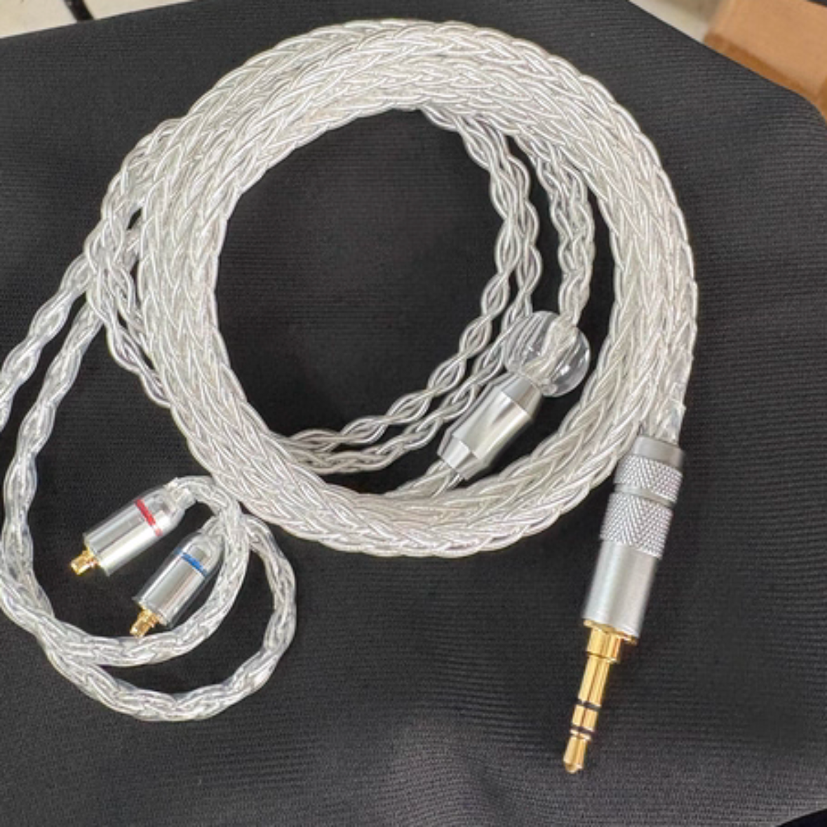 mmcx单晶纯银升级线 se215 se535 se425 se846 ue900 s耳机升级线