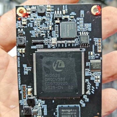 议价Hi3520DRQCV300.360度全景影像主板如图所