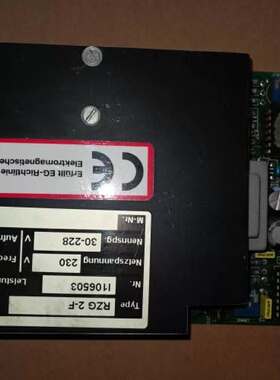 议价RUG SMS201.4 RZG 2-F I106503 电磁控制板 rzg2-f i106503