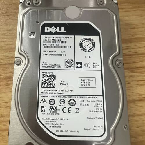 议价DELL戴尔ST6000NM0095 0RHVWG 6T