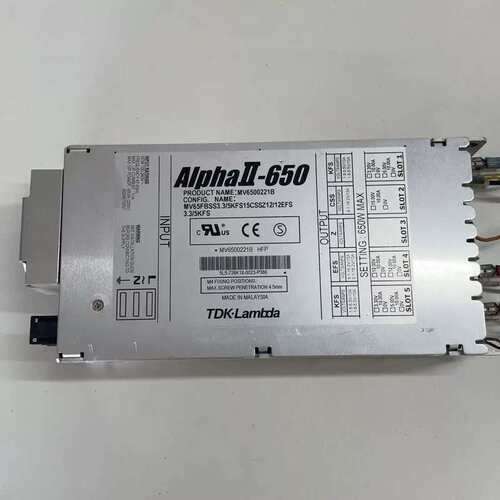 议价TDK-Lambda Alph-650 工业电源 MV