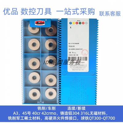 长城圆形车刀片YG610 RCGW200600 250700 300700 350900 400900