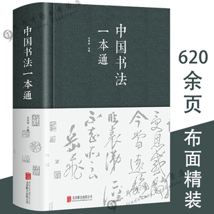 624页 中国书法一本通 正版 任思源著书法 艺术常用笔法中国书法大全入门初学者学习练习毛笔书法教程历代书法大全书籍 布面精装