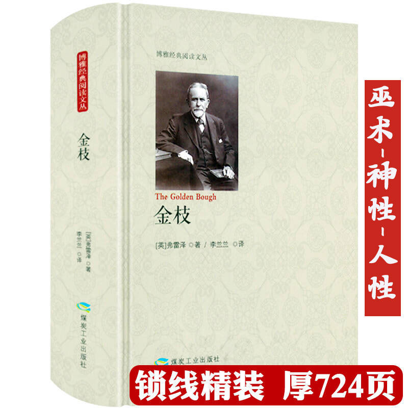 【720余页精装】无删减全本 金枝（英）弗雷泽 著 人类早期仪式习俗百科全书博雅经典阅读文丛书籍