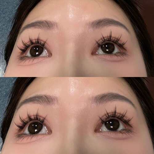 lodo洛兜假睫毛塔尖女自然仿真浓密欧美风整条一片式整条簇眼睫毛
