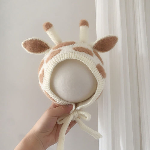 宝宝卡通保暖防风帽子