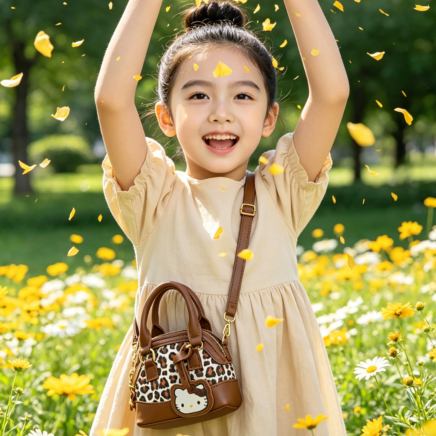 HelloKitty迷你儿童斜挎包女童2026新款可爱时尚洋气百搭小包外出
