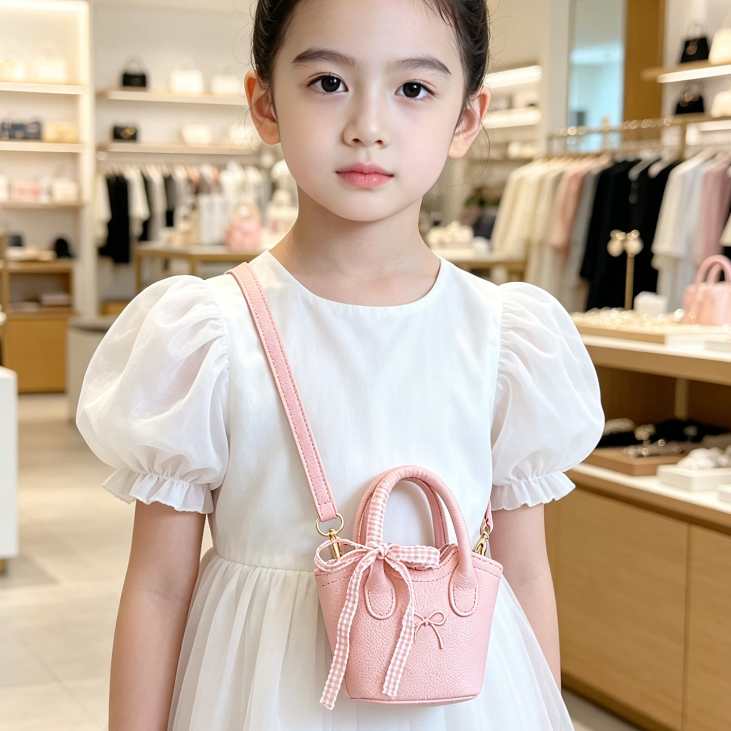 女童可爱幼儿园斜挎小包