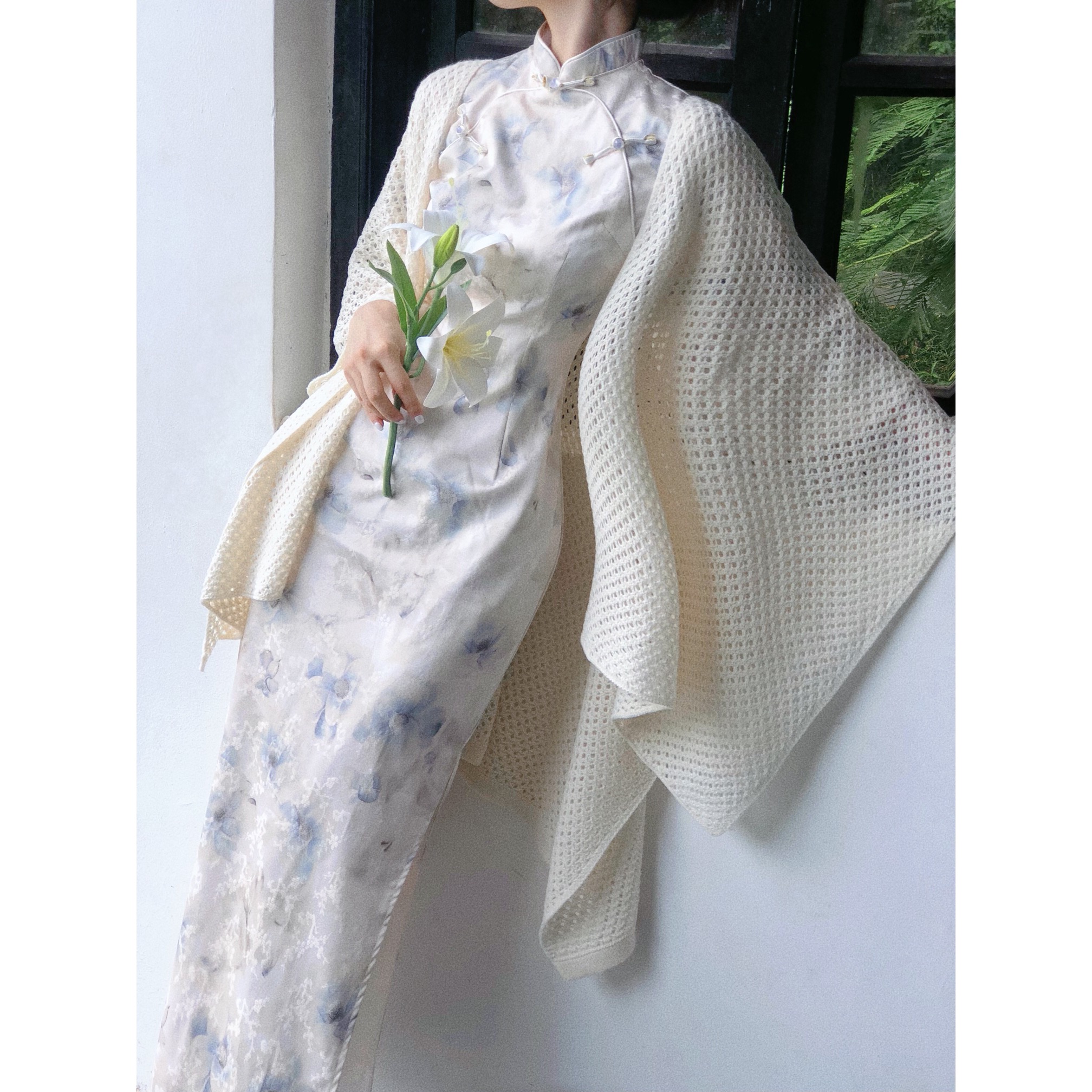 新中式旗袍少女连衣裙