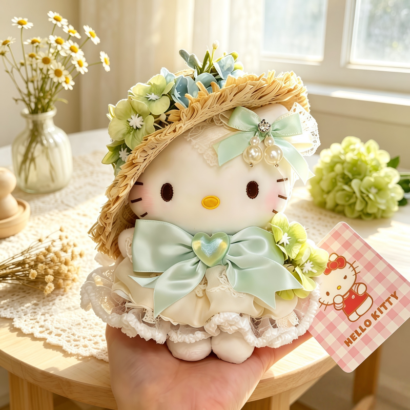 正版HelloKitty浅草风铃三丽鸥包包娃娃挂件摆饰玩偶送人送礼物女