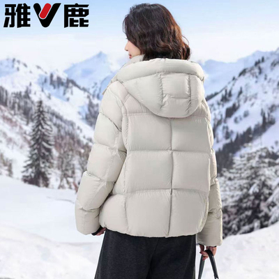 羽绒服女短款泡芙面包服加厚冬装