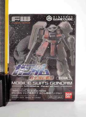 全新日版现货 Bandai造型村高达fw 战士们的轨迹夏亚扎古 N记特典