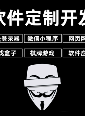 软件开发 软件定制 架设定做游戏登录器网关 GM工具 单机游戏盒子