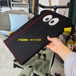 遛娃神器配件丸呀T2小虎子T18挂包头枕通用型头靠坐棉垫雨罩凉席