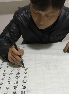 蝇头小楷毛笔书法专用抄经笔兼毫毛笔书法用品送临摹练习纸