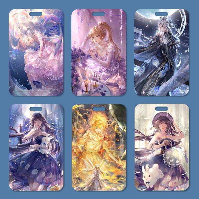 闪耀暖暖卡套周边卡面装扮可水晶小公交卡贴生日礼物品