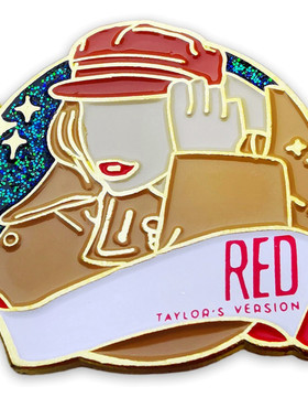 Red aor' Verion泰勒胸针霉霉音乐专辑别针金属合金烤漆徽章