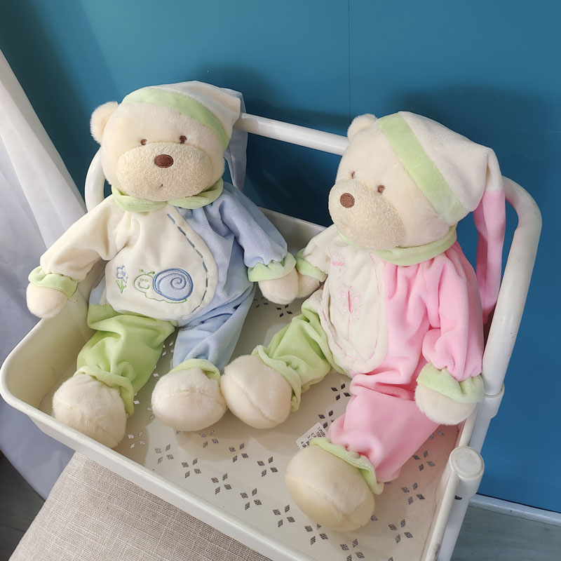 吾卢拉睡衣熊公仔玩偶安抚布娃娃