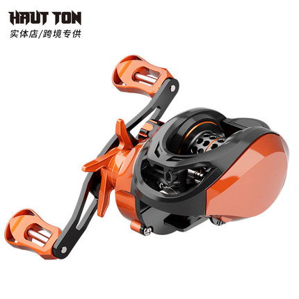 皓顿  远投路亚水滴轮7+1轴承7.2：1速比渔线轮微物渔轮 海竿轮