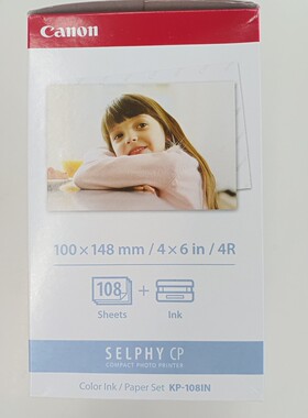 佳能新KP-108照片纸6寸CP1300 910CP1200打印机A6热升华相纸RP108
