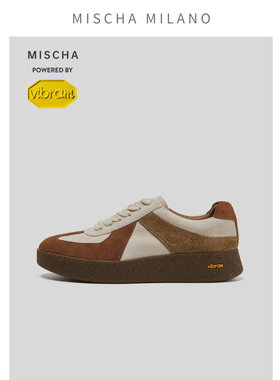 【湿地止滑】MISCHA&VIBRAM 小众设计2026新款德训鞋女舒适休闲鞋