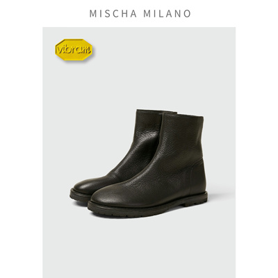 Vibram全地形鞋底鹿皮短靴