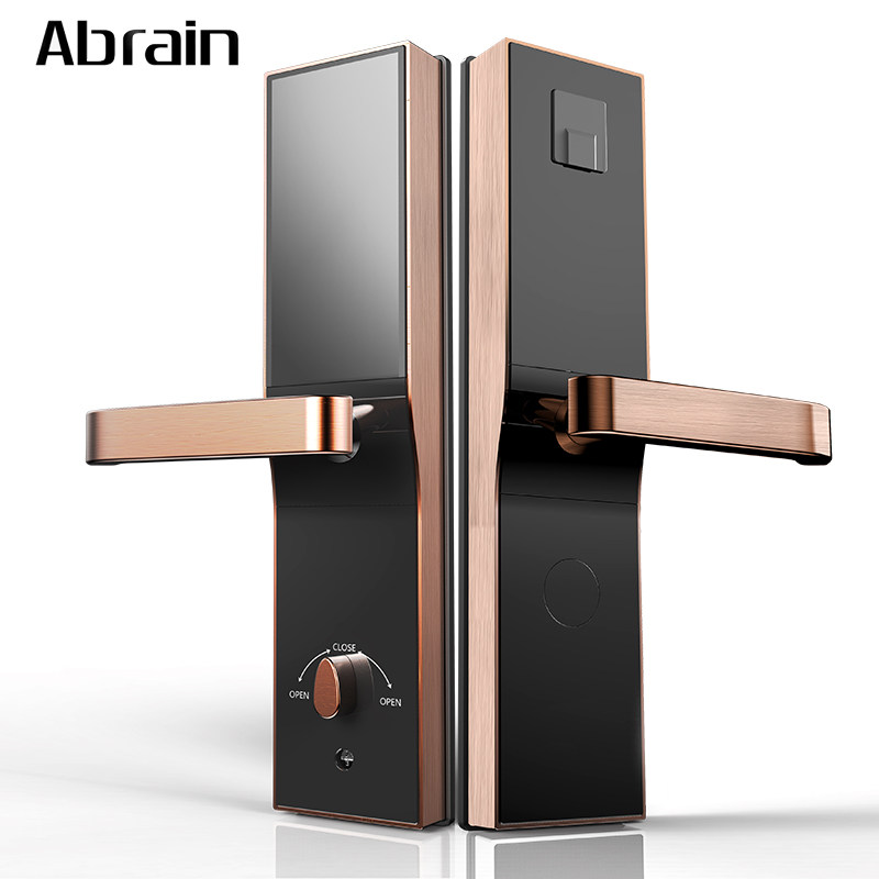 爱波瑞防盗门指纹锁密码门锁智能家居别墅小区感应电子锁