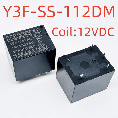 全新原装Y3F-SS-112DM 12VDC 4脚电饭煲继电器Y3F-SS-112DM