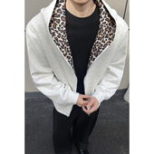 春季 新款 2026 外景黑墙大码 华棉360g连帽卫衣M HW26031 特P45