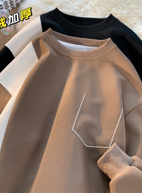 2024 HW24653加绒 冬季摆拍真超绒圆领卫衣M-5X HW24905-特P40