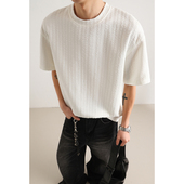 夏季 HT26177 新款 肌理感短袖 2026 港风内景大码 T恤M 特P20