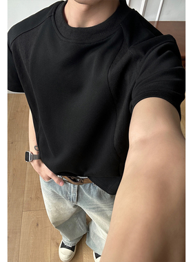 HT25711改短 港风内景大码首单1w件华棉260gM-5X HT26168-特P15