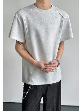 HT25719改短 港风内景大码首单5W件华棉260gM-5X HT26169-特P15