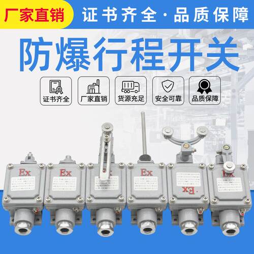 新款防爆行程开关LX5- 15Z/L/B/D/H/N BZX51限位开关滚轮柱塞包邮