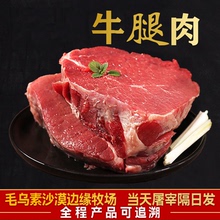 宁羴源宁夏黄牛肉牛腿肉10斤新鲜原切大块牛肉国产散养黄牛肉