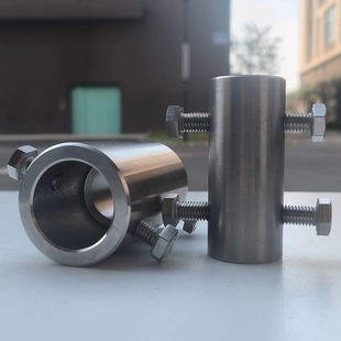 搅拌杆桨叶 加药搅拌机连轴器电机套筒 不锈钢304轴套 联轴器立式