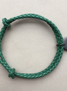 阿诗特牧情侣羊皮小清新编织手链